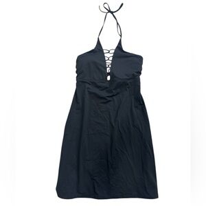 Athleta Halter Bathing Suit Dress Cover Up Athletic Dress Nylon Small